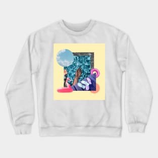 Summer means swimming Crewneck Sweatshirt